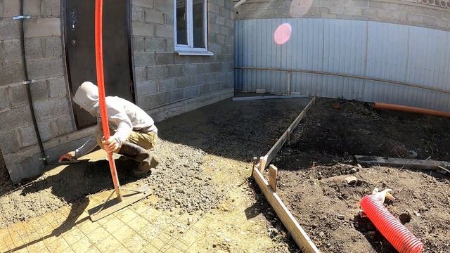 укладка чернового уклона