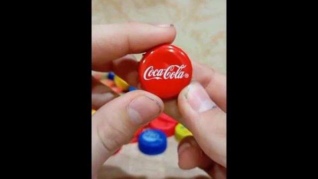 Обзор на всю коллекцию крышек от газировок🥤👻