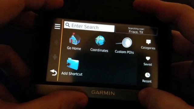 Easier favorites search by text symbol - Garmin nuvi, Drive, DriveSmart