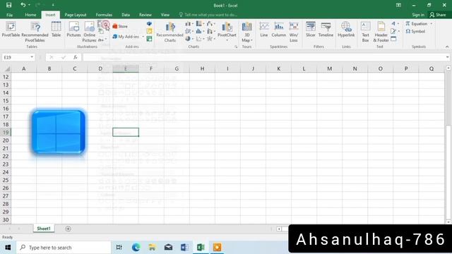 How to insert picture, shapes and smart art in excel l insert option illusion section l