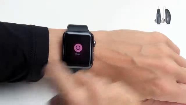 How to Change hearing aids wind noise on Apple Watch via the ReSound Smart app