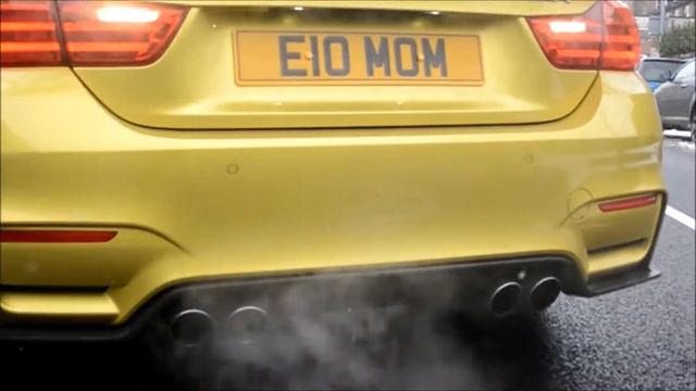 BMW M4 acceleration- custom downpipes and DK Tuning remap