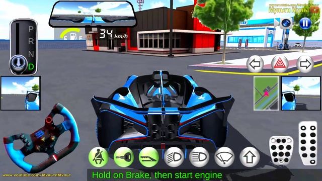 Bugatti Bolide Train: Unlock New Car - 3D Driving Class - Android GamePlay #10