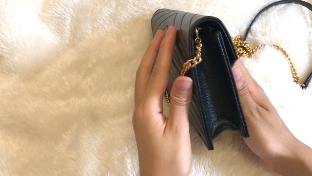 YSL Monogram Envelope Wallet on Chain REVIEW