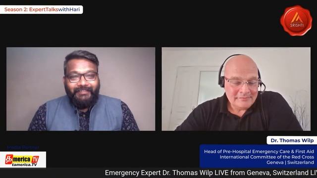#ExpertTalkswithHari | Episode 106: Pre-Hospital Emergency Care | Dr. Thomas Wilp | Switzerland
