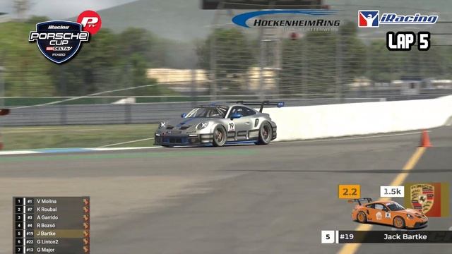 iRacing Porsche Cup By Coach Dave Delta - Fixed - Hockenheim - iRacing 2024 Highlights