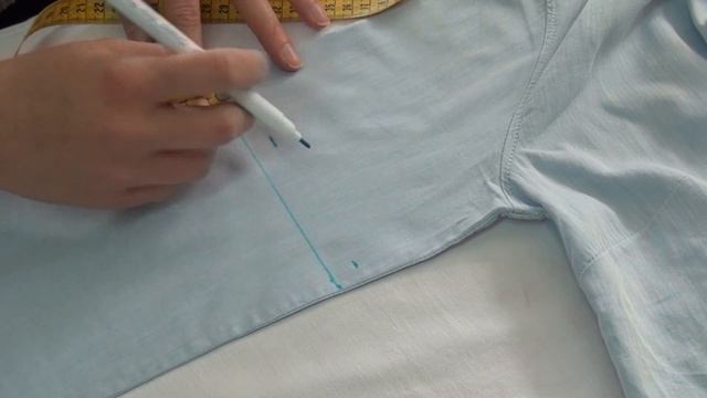 COME ACCORCIARE LE MANICHE DI UNA CAMICIA REFASHION