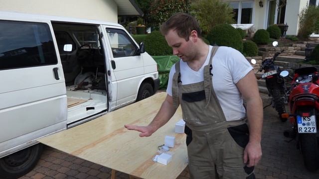 VW T4 Camper Umbau | Innenverkleidung + Deckenlampen | F.02 #Vanlife