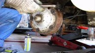 1964 VW bug tie rod end replacement 3