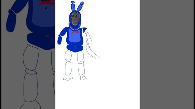 Я рисую Withered Бонни!