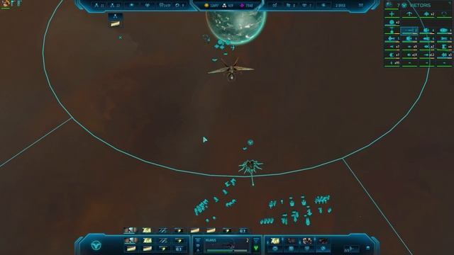 Sins of a Solar Empire II - Gameplay 2P FFA Vasari Rebel [EA]