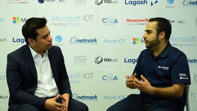 Entrevista Armando Blanco con Raúl Guerrero IoT Meetup ciudad de Mexico