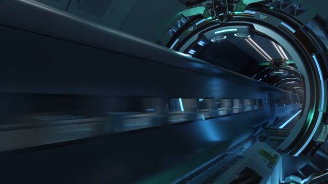 Sci-fi Train Blender 2.92