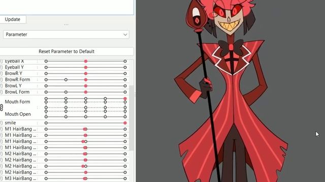 Alastor's model preview