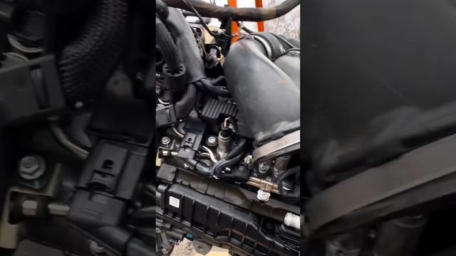 Осмотр почти нового двигателя всборе 4.0 CEU AUDI A8D4