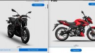 Bajaj Pulsar N160 vs P150 looks comparison