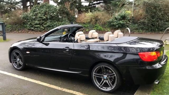 BMW 3 Series Convertible Black