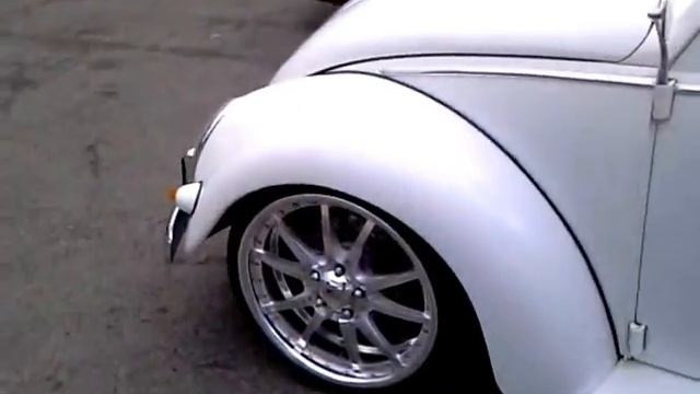 1957 vw beetle on 19s and 18s