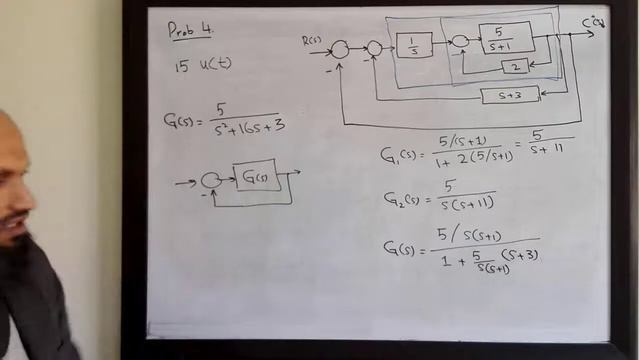 LCS 29 - Steady state errors for non unity feedback systems, exercise problems