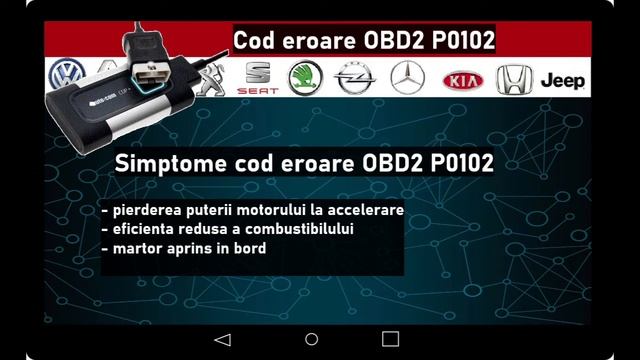 cod eroare P0102 tester auto? - 🚗 ce se inseamna ? service auto 🚗 reparatii auto