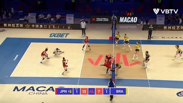 Brazil vs Japan | Women's VNL 2024
