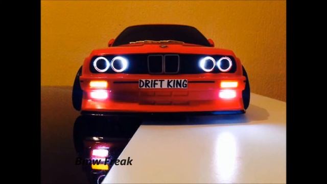 Bmw e30 m3 1:10 Red Edition Angel Eyes Pics 1080p Full HD