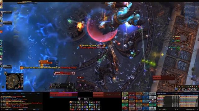 Silence vs Jin'rokh the Breaker (25 heroic dk tank pov with TS)