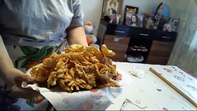 ГОТОВИМ🌾 Хворост в прямом эфире!Друзья Жду всех!