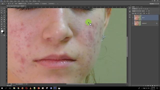 How to learn photoshop for beginners | Skin retouching Part 1