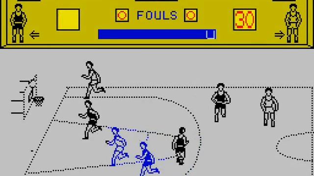 World Series Basketball for ZX Spectrum, reviewed by Crunch Manchuck.