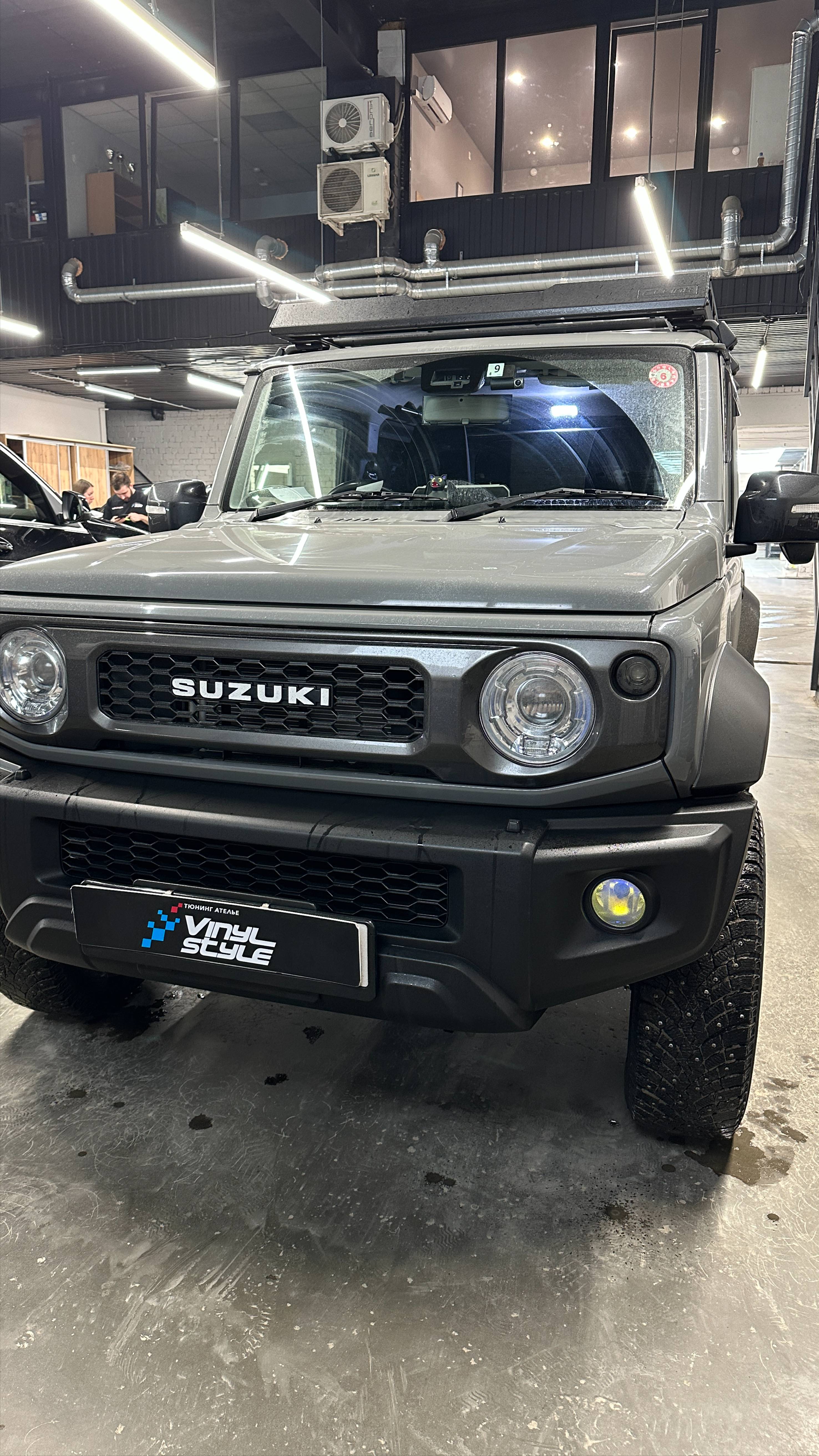 Установили на Suzuki Jimny сигнализацию StarLine E96 v2