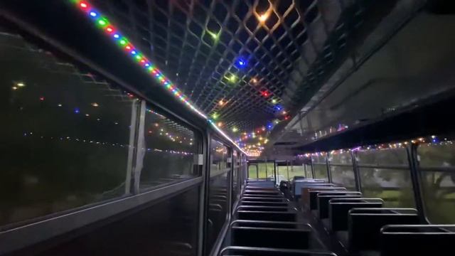Volvo B10M “Party Bus” / Custom Charter bus walk around with interior RGB LED’s.
