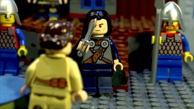 Lego Мультфильм Фентэзи Песнь наги / LEGO Fantasy Stop Motion, Animation