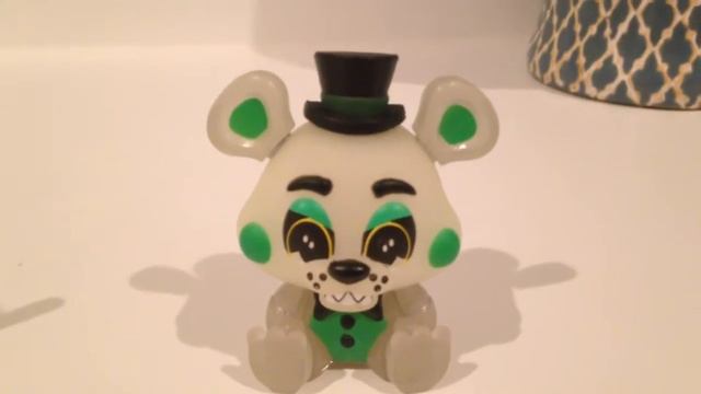 We got the FNAF Glow in the Dark Mystery mini Toy Freddy