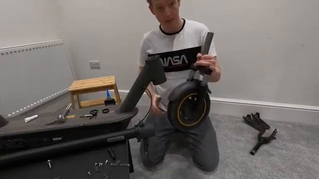 Front Suspension Kit Installation Guide Demo for Segway Ninebot MAX G30 E-Scooter