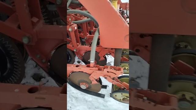 Посевной комплекс прямого высева Gherardi Air Drill G600 экспресс-обзор от Сергея Бокий