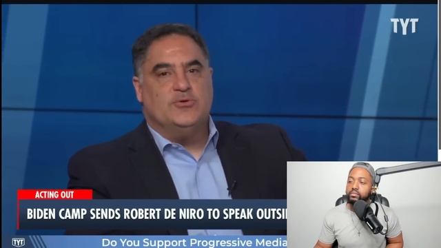 Ana Kasparian GOES OFF On Biden Hiring Robert DeNiro To Trash Trump Outside Hush Money Trial