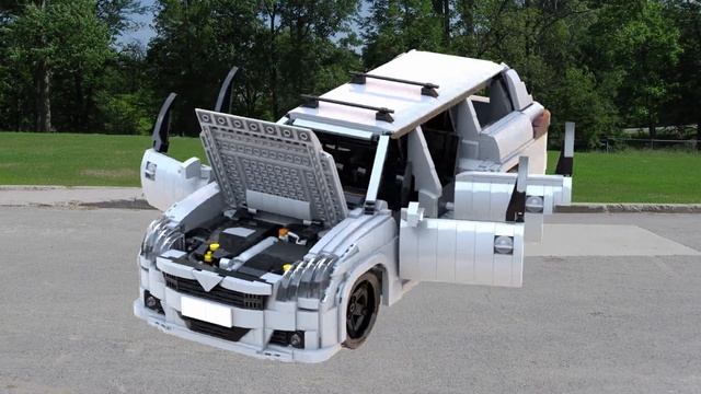 Vauxhall Vectra VXR Estate edition Build Animation - Custom Lego Design