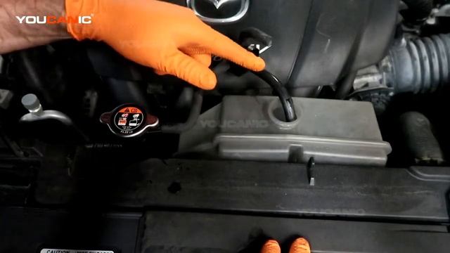 2013-2017 Mazda CX-5 - How to Check & Add Engine Coolant (Antifreeze)