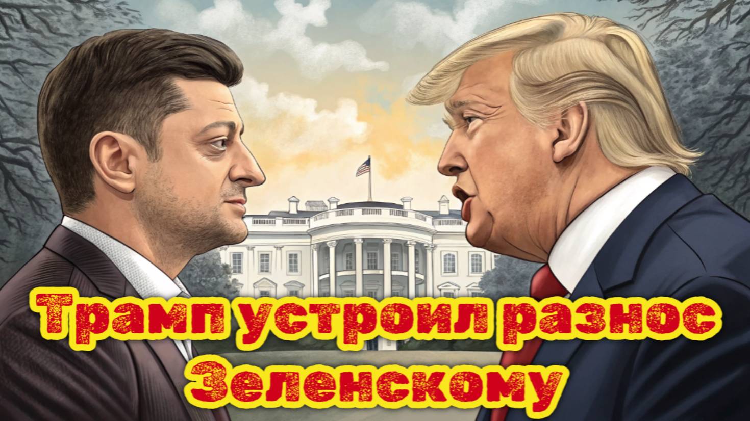 Скандал в Белом доме: Трамп и Зеленский на грани конфликта!