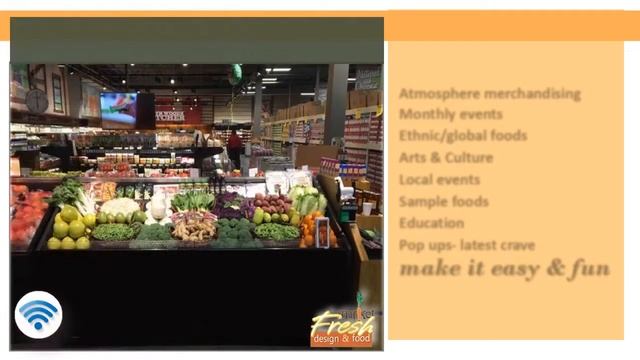 Grocery store smart technology