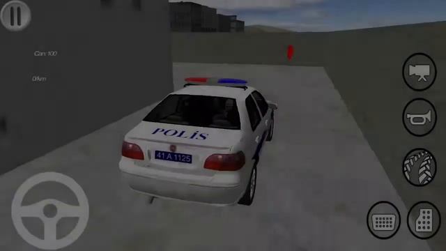 Türk polis arabası oyunu #5 polis arabası araba oyunu polis arabası videosu पुलिस की कार का खेल