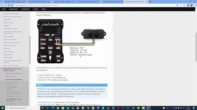 Arducopter  Lidar Setup - Settings - ArduCopter Terrain Follow Mode - ArduCopter SonarRange