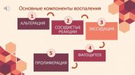 Роль воспаления в механизме развития заболеваний