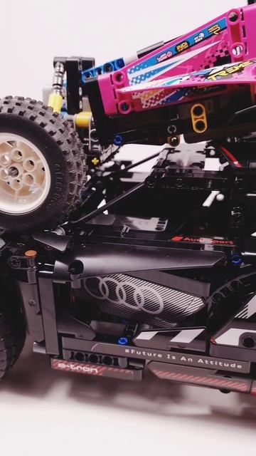 Audi RS Q e-tron (42160) vs Off-Road Buggy (42124) Review #shorts @TopBrickBuilderSPEED