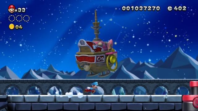 New Super Mario Bros. U: Frosted Glacier-Castle [1080 HD]