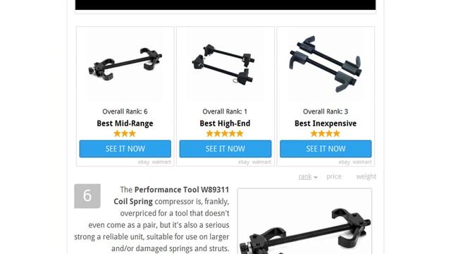 6 Best Strut Compressors 2016