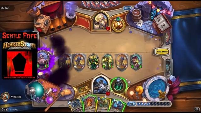 Hearthstone AoO: WILD - Reno Priest vs C'Thun Jade Druid - 4 9 2020