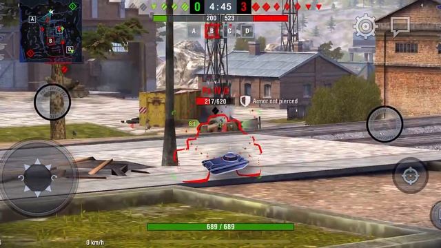 What is the Tank model?  Victory or Defeat ?  World of Tanks Blitz 00132