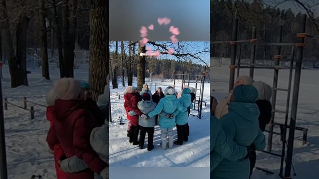 А завтра - весна! Вот так мы проводили зиму!